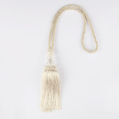 Hanging Ball Tassel Curtain Tieback Simple Big Tassels-HA00084-Veeddydropshipping