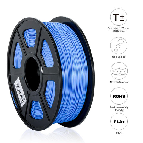 1.75mm 1KG 2.2LBS PLA+DIY 3D printing material with scroll 3D printing-Veeddydropshipping