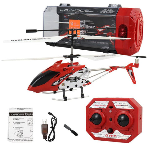 3.5 Channel USB RC Helicopter Flying Mini Remote Control Alloy Aeroplane-TB01406-Veeddydropshipping