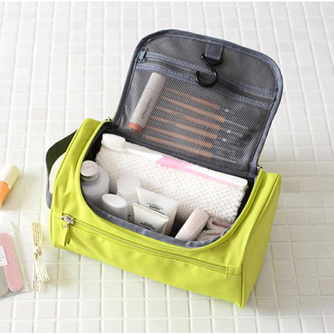 Waterproof Nylon Travel Cosmetic Bag Organizer Case Necessaries-BS00557-Veeddydropshipping