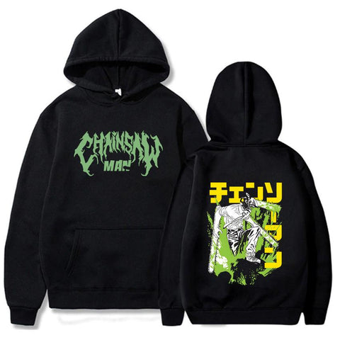 Chainsaw Man Hoodies Aki Hayakawa Winter Hooded Sweatshirts Long Sleeve-TB01319-Veeddydropshipping