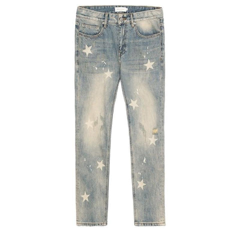 Clothing High Street Vintage Washed Men Jeans-MF00458-Veeddydropshipping