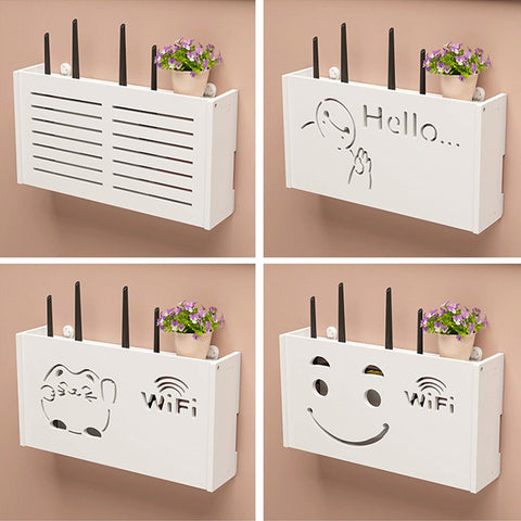 Wireless Wifi Router Storage Box Room Socket-HA00801-Veeddydropshipping