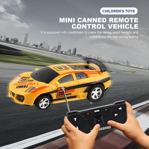 Mini Can Mini Cans RC Car Battery Operated Plastic Remote Control Racing-TB01441-Veeddydropshipping