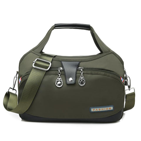 Fashion Leisure Oxford Cloth Shoulder Bag Messenger Top Handle Tote-BS00114-Veeddydropshipping