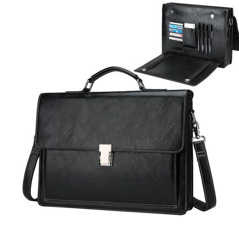 Men Business Document Hand Lock Multi-functional Shoulder-BS00479-Veeddydropshipping