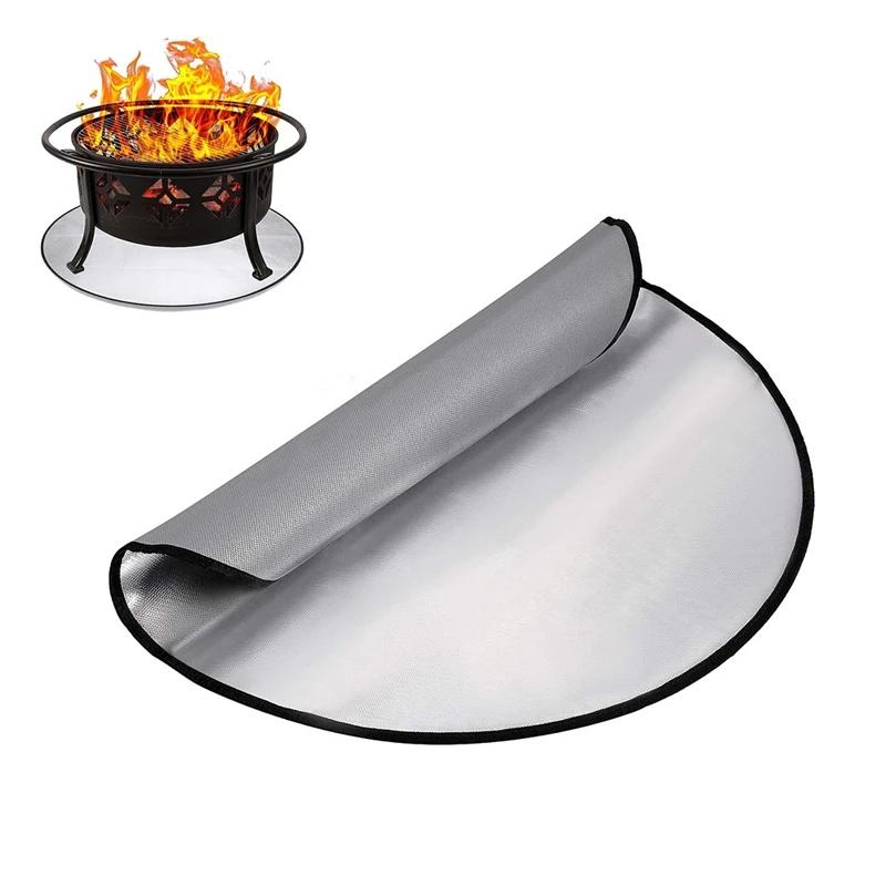 mat fire retardant fiberglass fire blanket wood burner picnic-OS01305-Veeddydropshipping