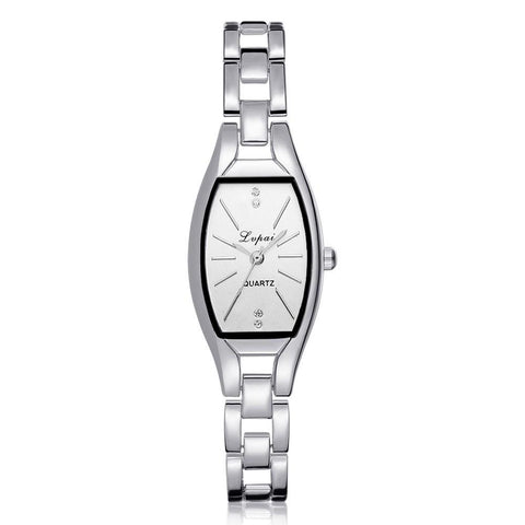 Simple Rectangular  Steel Quartz Women Watch-JW01055-Veeddydropshipping