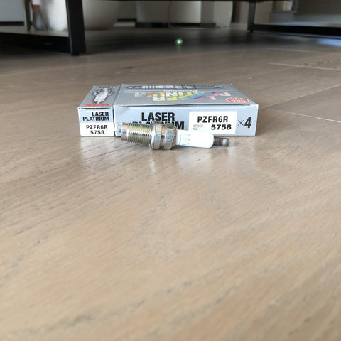 4-6Pcs Brand New Laser Dual Platinum Spark Plug Candles PZFR6R-AM00124-Veeddydropshipping