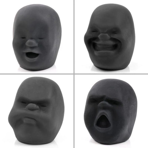 Hot Soft Rubber Fun Squeeze Toy Human Face Emotion Vent Ball Anti Stress-TB01529-Veeddydropshipping