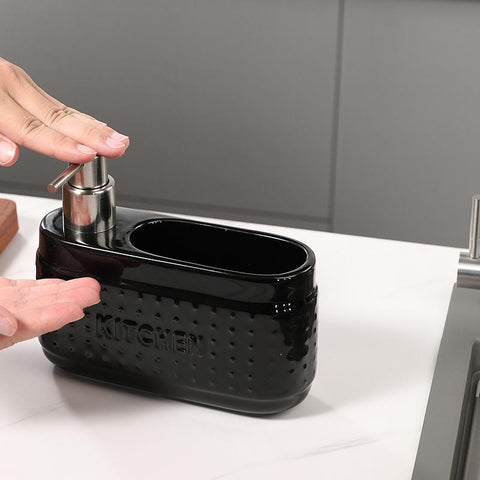 Dish Soap Dispenser with Sponge Holder-HA01024-Veeddydropshipping