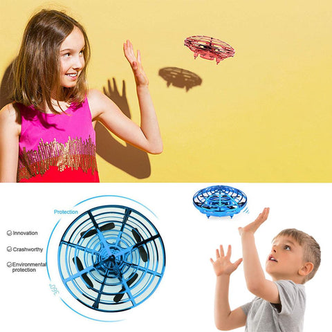 Colorful Anti-collision Flying Helicopter Magic Hand UFO Ball Aircraft-TB01405-Veeddydropshipping