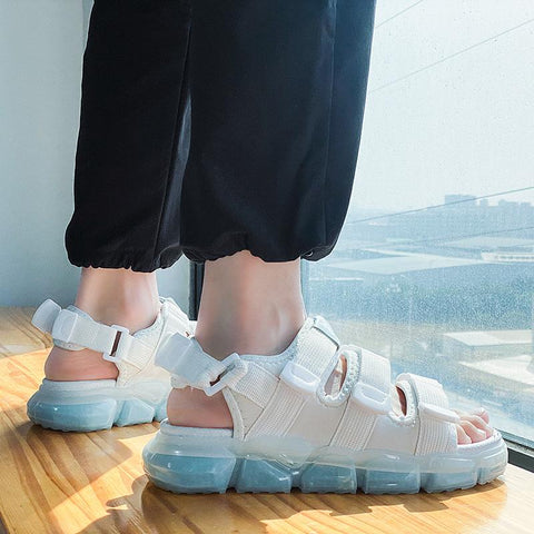 sports trend popcorn men&#39;s sandals increase temperament-BS01495-Veeddydropshipping