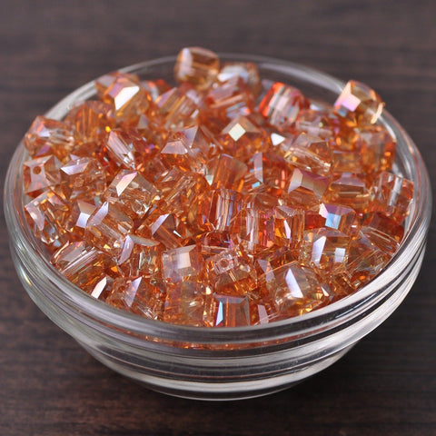 Czech Crystal Glass Loose Crafts Beads Wholesale Lot -JW01478-Veeddydropshipping