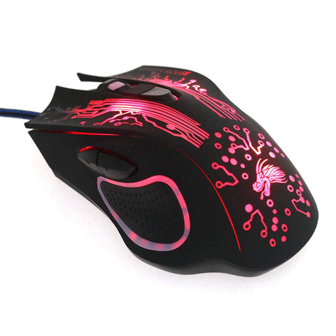 2400dpi Colorful LED Computer Gaming Mouse Professional Ultra-precise-CO00003-Veeddydropshipping