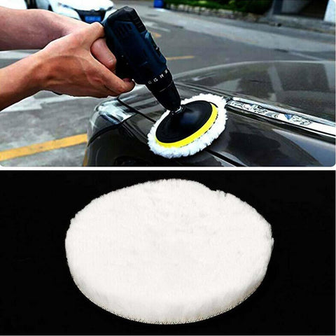 5Pcs Car Polishing Pad Set 5 Inch Car Polish Pad Disc Wool-AM00490-Veeddydropshipping