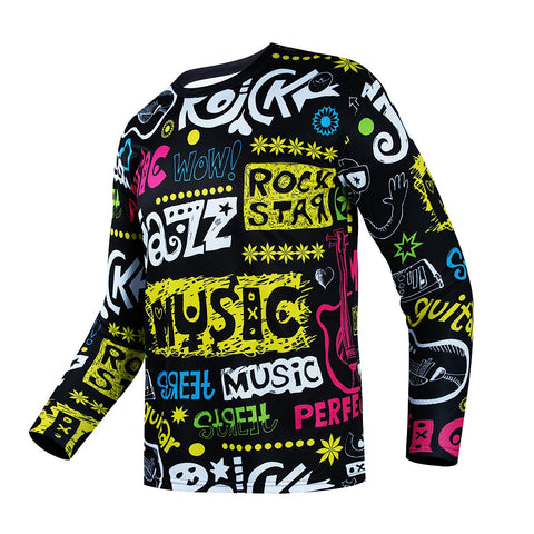 2022 Long Sleeve Cycling Jersey Men Downhill T-shirt Motocross Shirt Outdoor Bike-OS01124-Veeddydropshipping