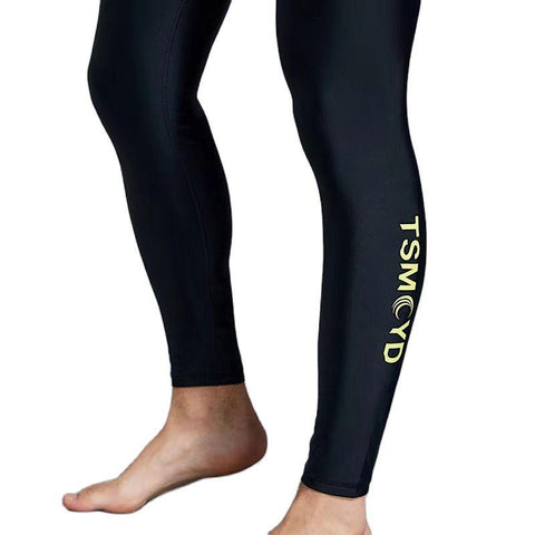 Women Men Rash Guard Pants Lycra Quick Dry Yoga Tight Pants Swimming -OS00252-Veeddydropshipping