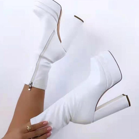 Designer Women Winter 2023 Platform Ladies Leather-BS01000-Veeddydropshipping
