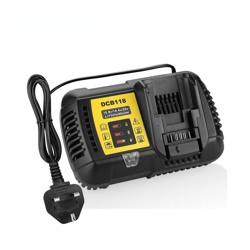 DCB118 DCB112 Li-ion Battery Charger 4.5A For Dewalt 10.8V 12V 14.4V 18V Max. 60V-CE00245-Veeddydropshipping