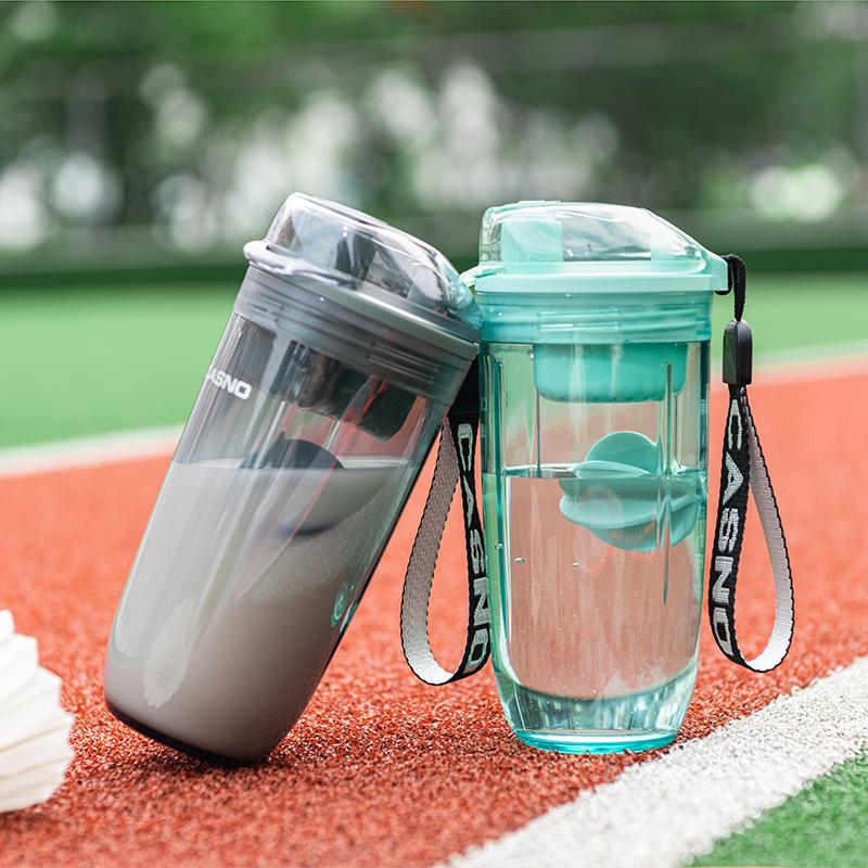 Sport Shaker Bottle Plastic Water Bottle-HA01300-Veeddydropshipping