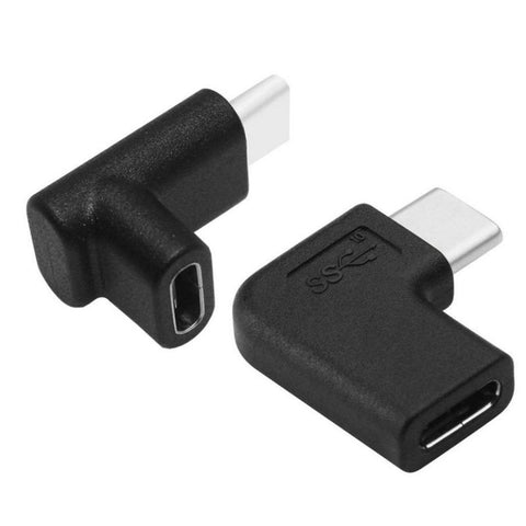 90 Degree Right Angle USB 3.1 Type C Male To Female Converter-CE00024-Veeddydropshipping