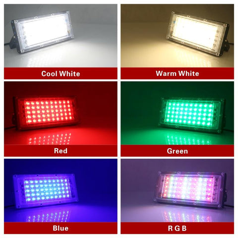 Led Flood Light 50W 220V Outdoor Floodlight IP65 Waterproof LED-TI00872-Veeddydropshipping