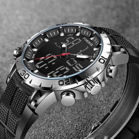 Sport Mens Watches Luxury Dual Display Quartz Watch-JW00763-Veeddydropshipping