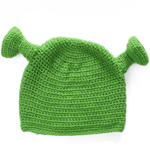 Winter Knitted Hats Green Party Funny Beanie Skullies-Veeddydropshipping
