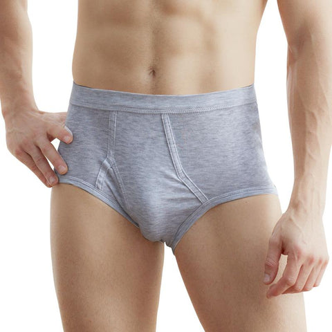 Underwear Mens Underpants 100% Cotton Comfortable Breathable-MF01689-Veeddydropshipping