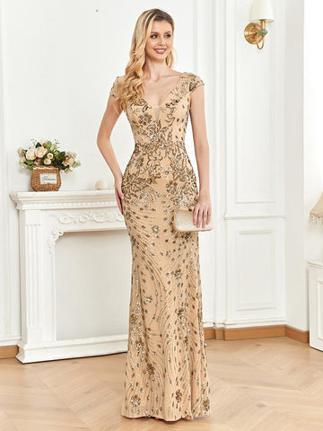 Women Mermaid Sexy Wedding Prom Dresses-WF01581-Veeddydropshipping