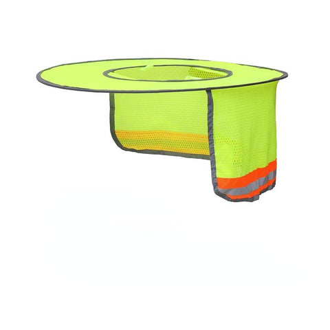Safety Reflective Hard Hat Neck Shield Helmet -CO00671-Veeddydropshipping
