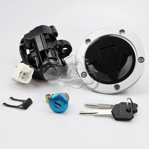 Fit for KAWASAKI ZX10R Ignition Switch seat Lock Gas Cap Key Set ZX-AM01255-Veeddydropshipping