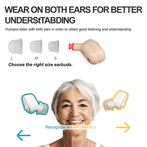 Hearing Aids 6 Earplugs Small Brush Sound-BH00816-Veeddydropshipping