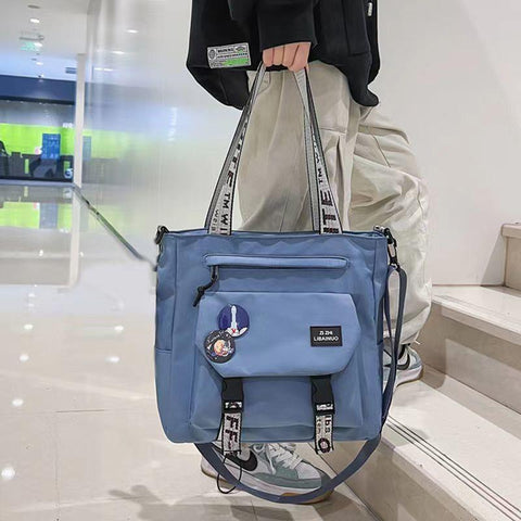 Male Women Messenger Crossbody Bags Student Large Capacity-BS00417-Veeddydropshipping
