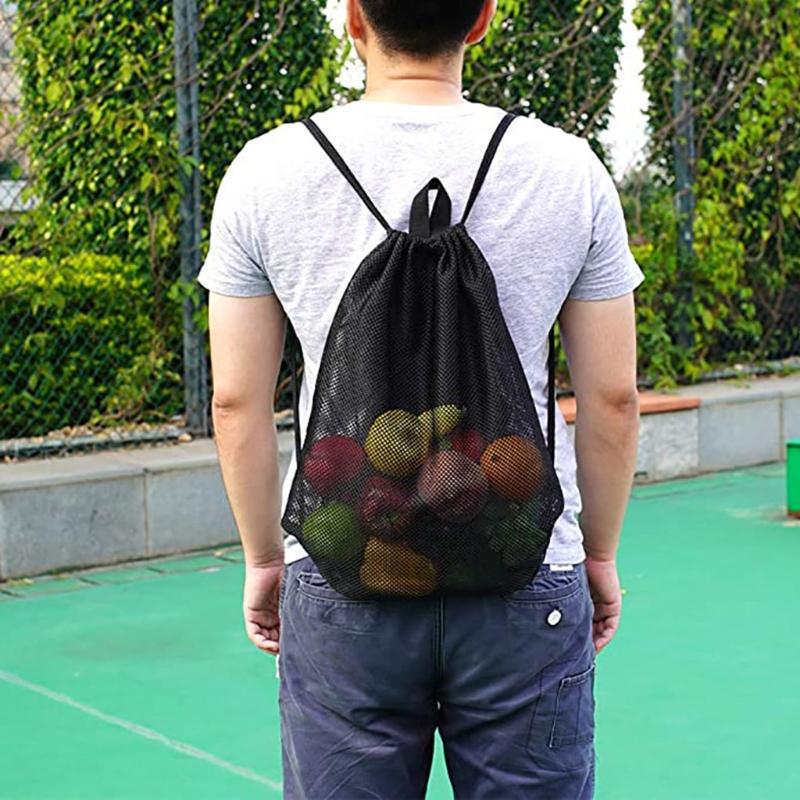 Bag Mesh bag for Pool Toys, Mushroom, Beach-BS00342-Veeddydropshipping