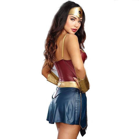 Halloween Sexy Women Dress Up Dress-WF01610-Veeddydropshipping