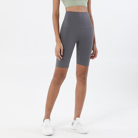 Nylon Yoga Clothing Gym Fitness Leggings Sports Bra Short Sets High Waist Elastic-OS00841-Veeddydropshipping