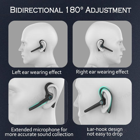Wireless Headset Bluetooth Headphones With Microphone-Veeddydropshipping