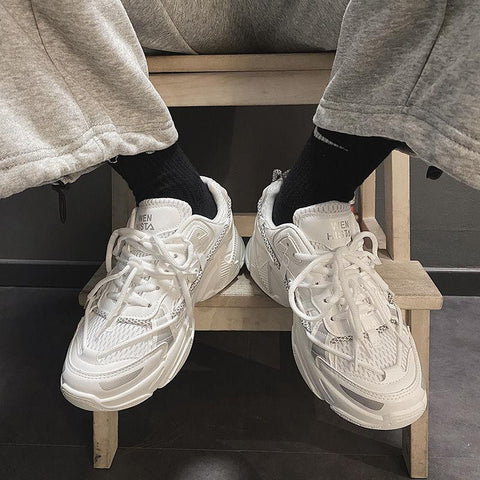Breathable Casual Sneaker Men Couple Tennis Shoes-BS01402-Veeddydropshipping