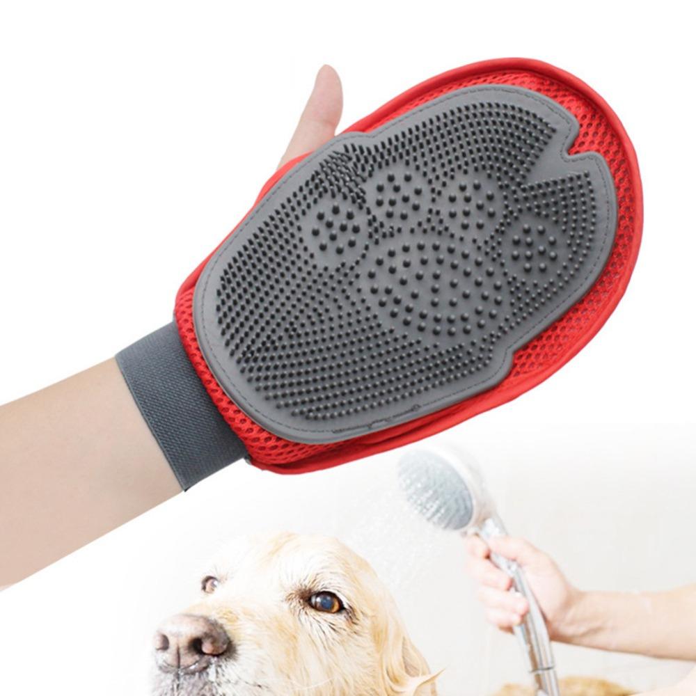 Silicone Dog Pet brush Glove Deshedding-HA01995-Veeddydropshipping