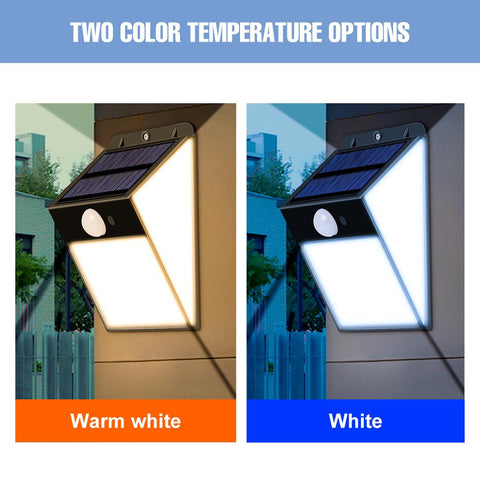 LED Solar Wall Light IP65 Waterproof Floodlight Outdoor Spotlight PIR-TI00875-Veeddydropshipping