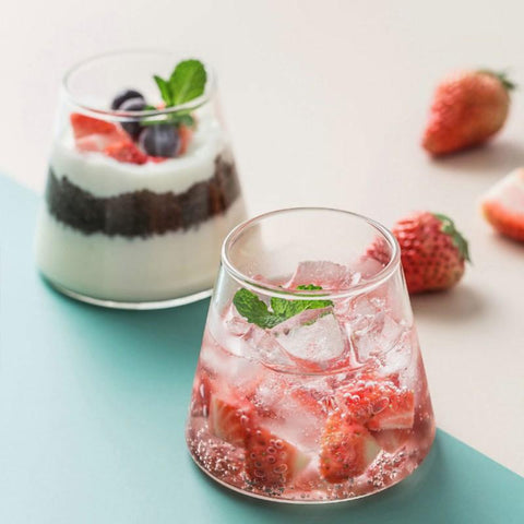 Mountain Glass Cup Heat-resistant Glass Water Cup-HA01273-Veeddydropshipping