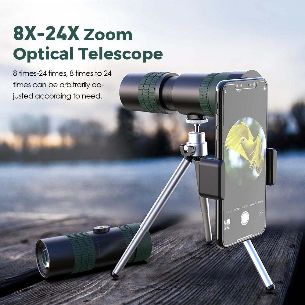TOKOHANSUN 8-24x30 Zoom Telephoto Telescope lens-PA01268-Veeddydropshipping