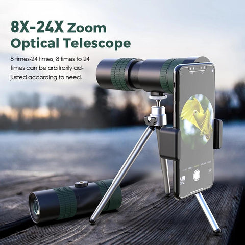 TOKOHANSUN 8-24x30 Zoom Telephoto Telescope lens-PA01268-Veeddydropshipping