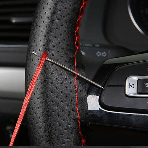 Cover Texture Soft PU Artificial Leather Car Covers With Needles-AM01346-Veeddydropshipping