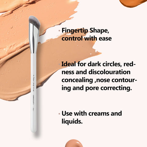 Angled Concealer Brush Under Eye Makeup-BH00753-Veeddydropshipping