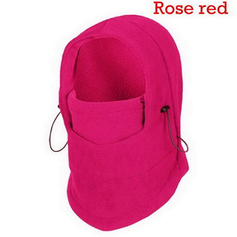 Thermal Fleece Balaclava Men Hat Neck Warmer Hiking Scarf Hooded Windproof -OS01205-Veeddydropshipping