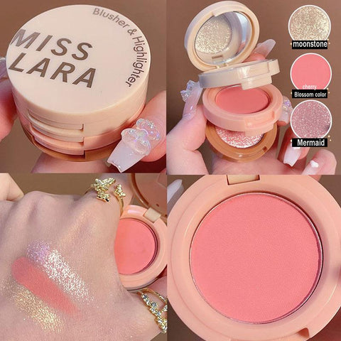 Matte Blush Palette Blush Shiny Eyeshadow-BH00683-Veeddydropshipping