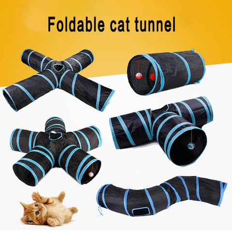 Cats Ringing Paper Runway Rolling Ground Chinchilla Toy-HA01388-Veeddydropshipping